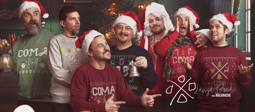 COMA demarează un nou proiect, de Crăciun cu melodia "Lângă brad [2022] feat. Macanache"