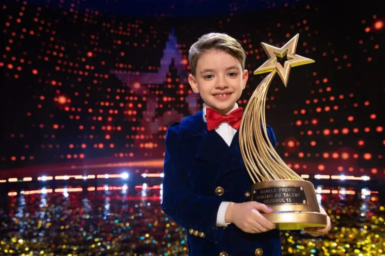 Rareș Prisacariu - câștigător Românii au talent