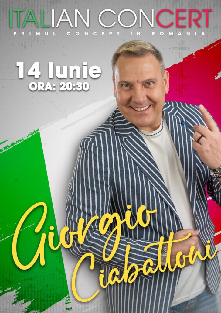 Artistul italian Giorgio Ciabattoni, primul concert în România!